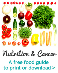 Nutrition and Cancer a free downloadable food guide